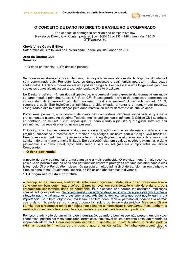 Image Result For O Conceito De Dano Emergente No Direito Civil Entenda Seus