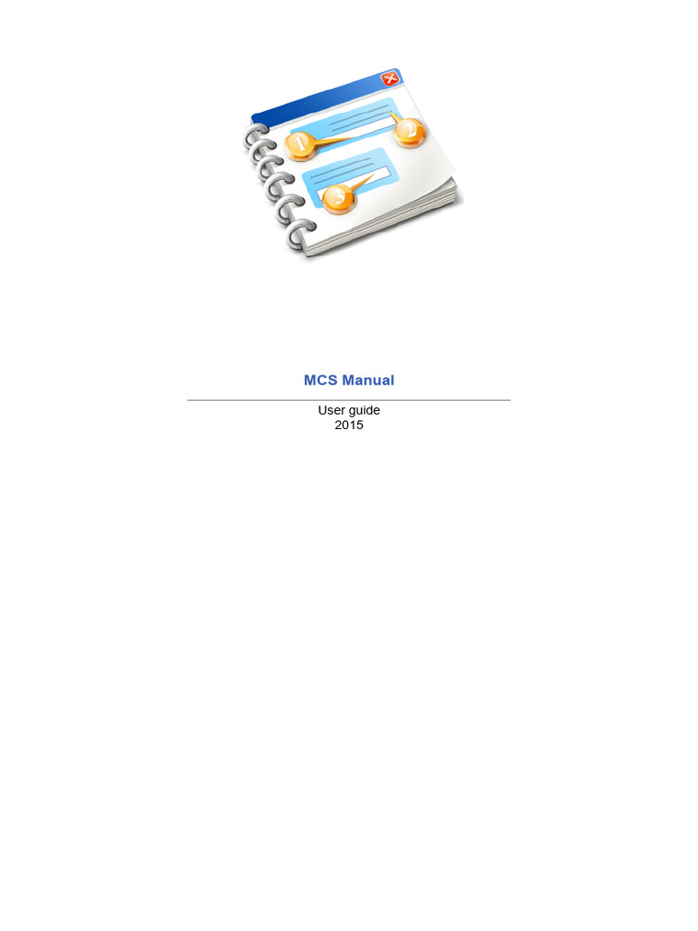 Mcs Manual | PDF | Installation (Computer Programs) | Computer Engineering