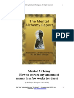 Mental Alchemy How To Attract Any Amount of Money in A Few Weeks or Days