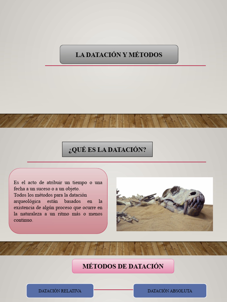 Métodos de Datación Arqueológica | PDF | Desintegración radioactiva ...
