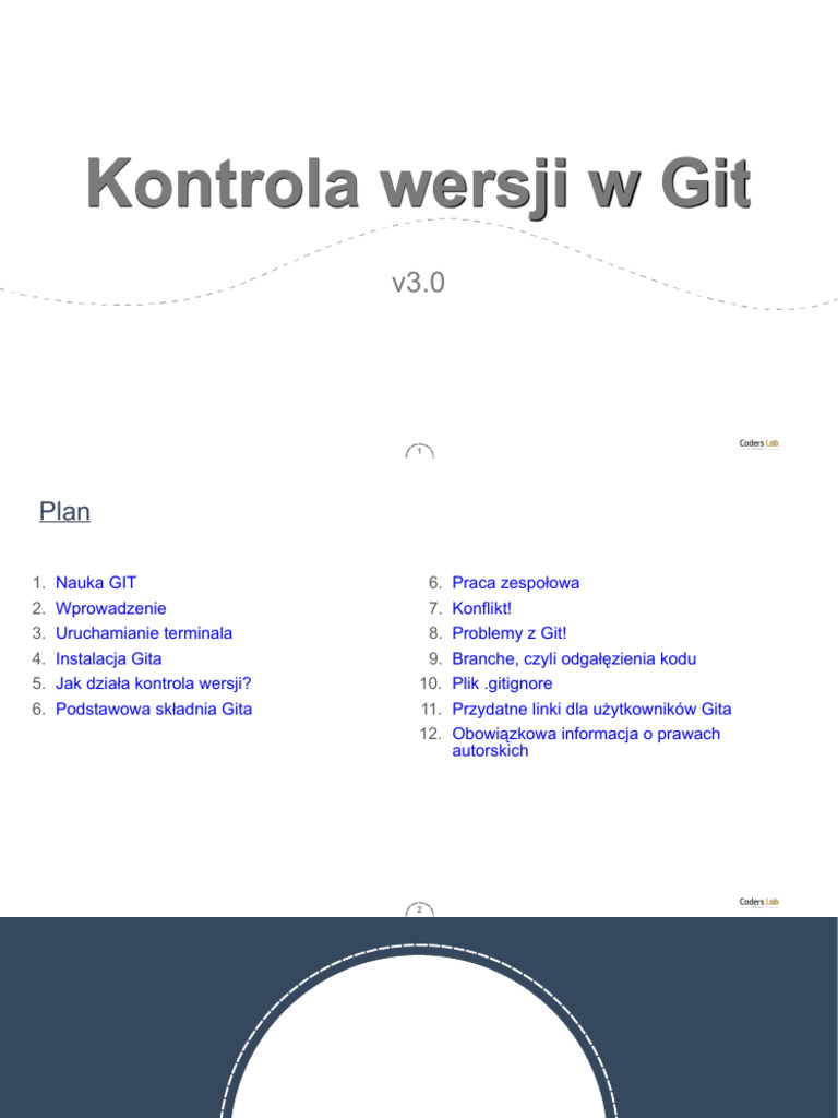 M 00 S 03 System Kontroli Wersji Git Pdf