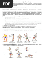 La Activación Corporal - Separata