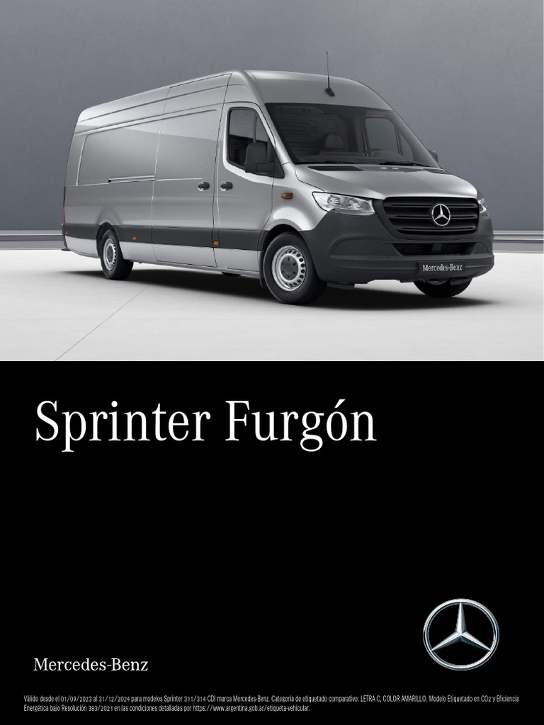 ES Sprinter Furgon 2024 | PDF | Vehículo de motor | Coche
