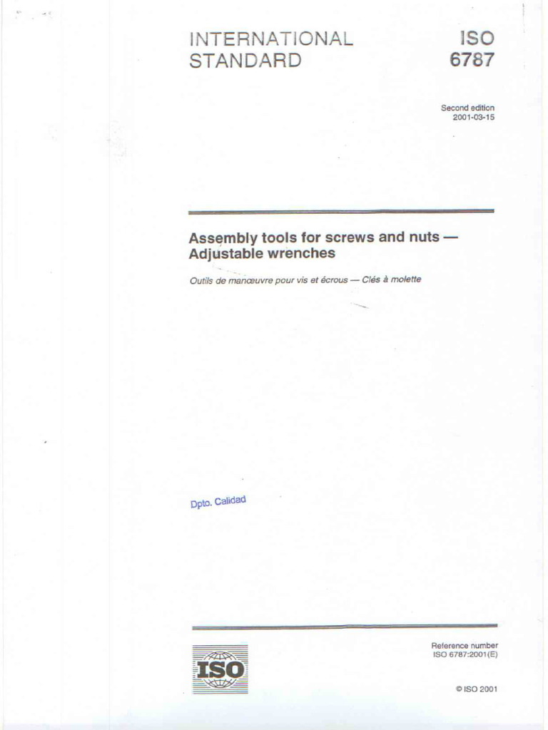 Iso 6787 | PDF