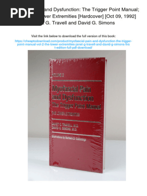 Myofascial Pain and Dysfunction: The Trigger Point Manual