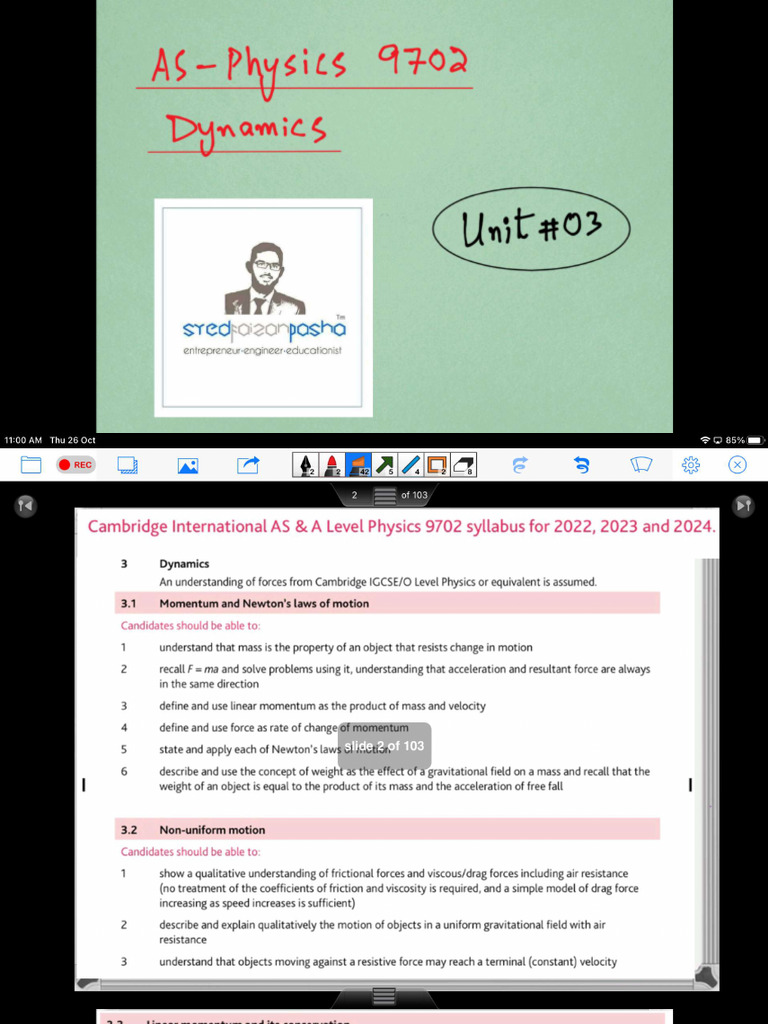 Dynamics 1 | PDF