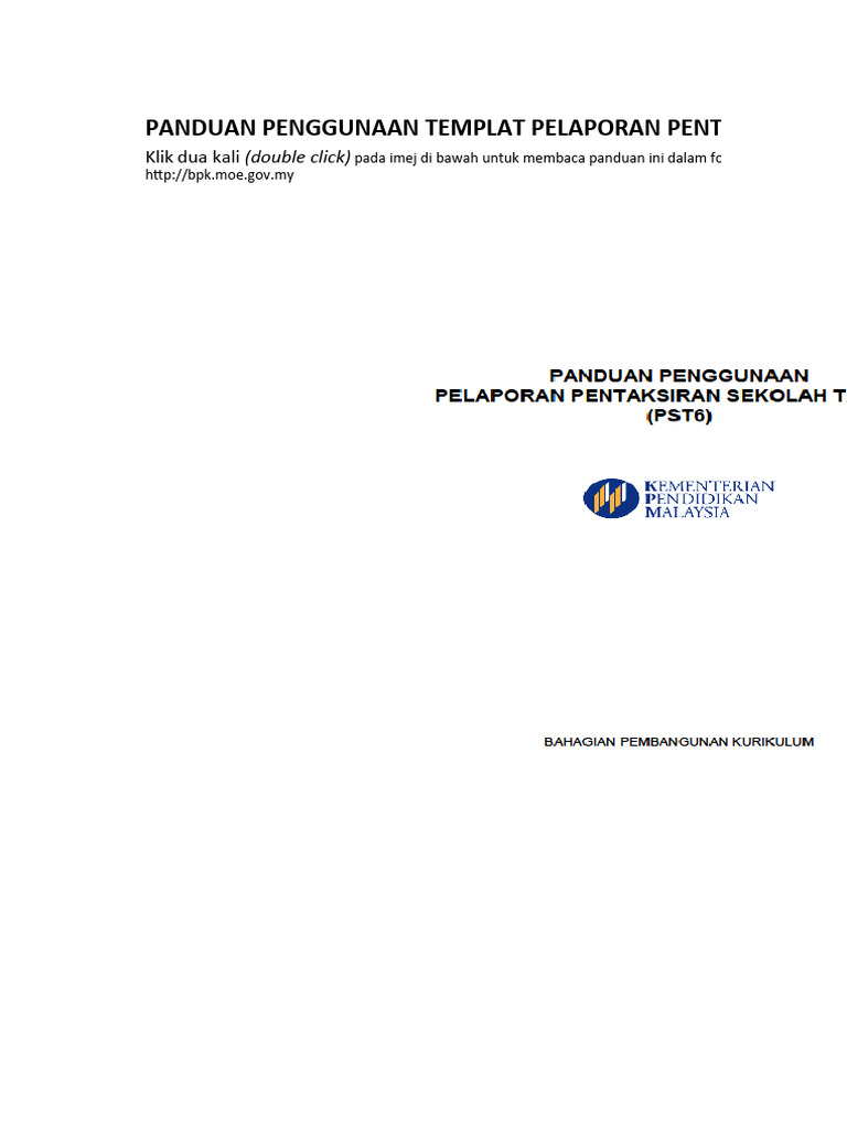 Pelaporan Pst4 Sk 2019 Pdf