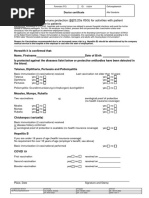 VPD Evidence Certification Form | PDF | Vaccines | Children's Health