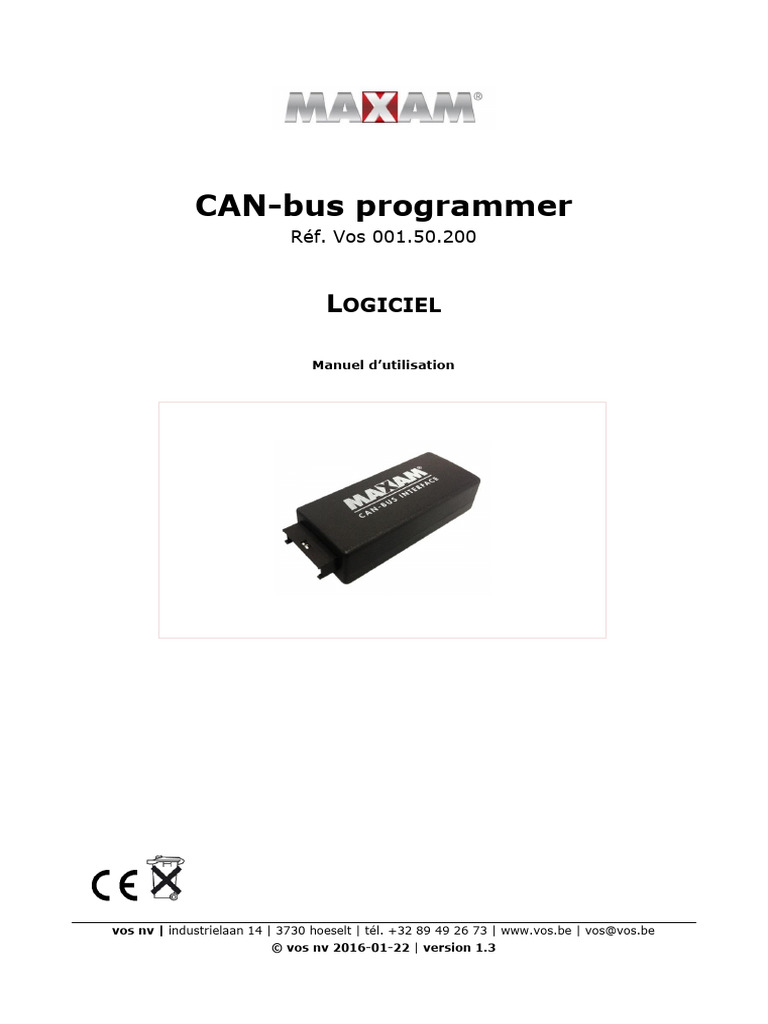 Programmation de l'interface CAN-bus | PDF | Interface graphique ...