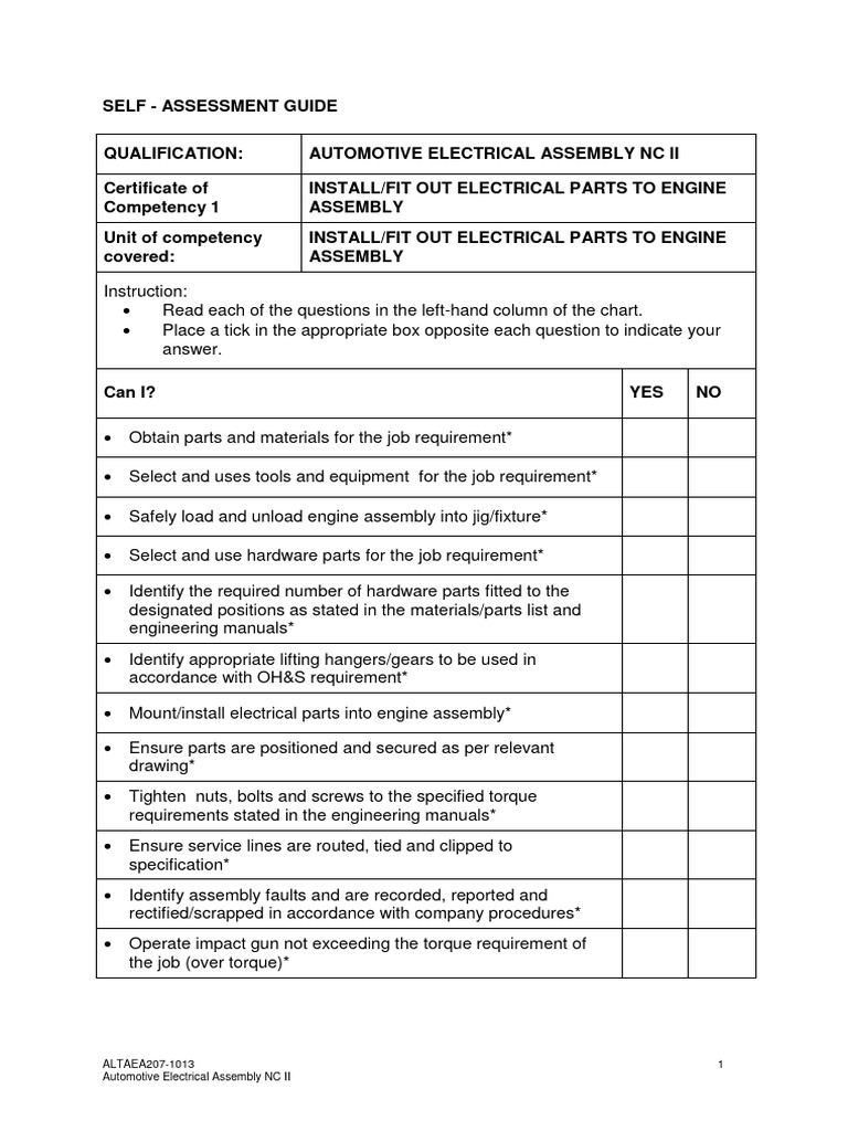 Automotive Electrical Assembly Guide | PDF | Screw | Headlamp