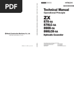ZX200 5G Operational Principle TODCD en 01 | PDF | Valve | Engines