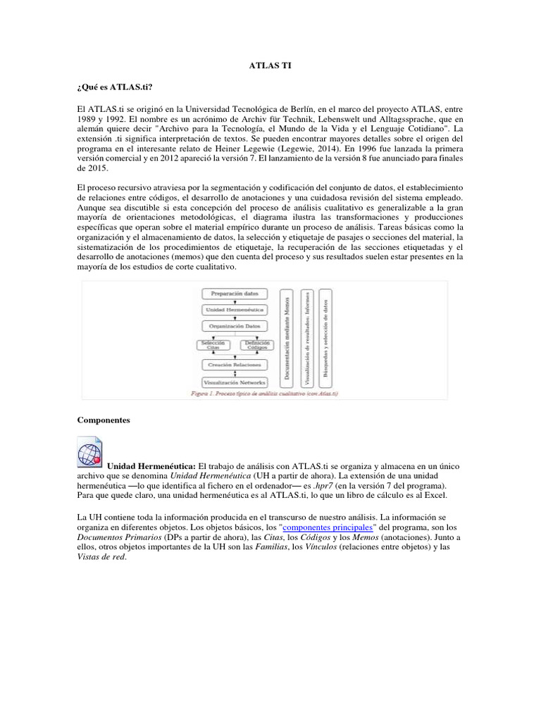 Atlas Ti Pdf Archivo De Computadora Informática