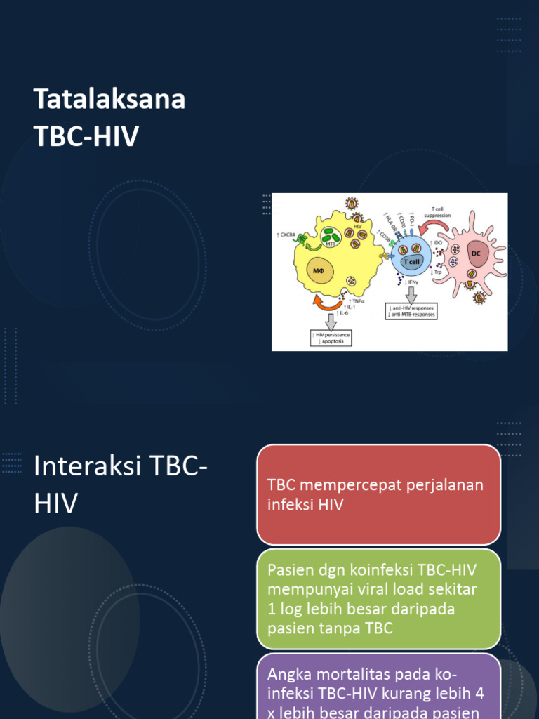 Tatalaksana TB HIV OJT Final | PDF | Sains & Matematika