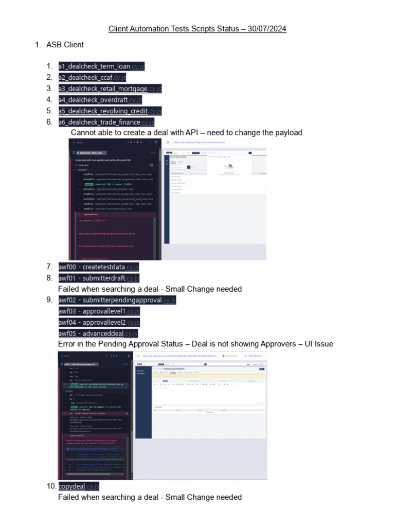 Client Automation Status | PDF | Computing | Software