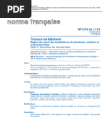 Règles DTU 60.11 | PDF | Tuyau | Plomberie