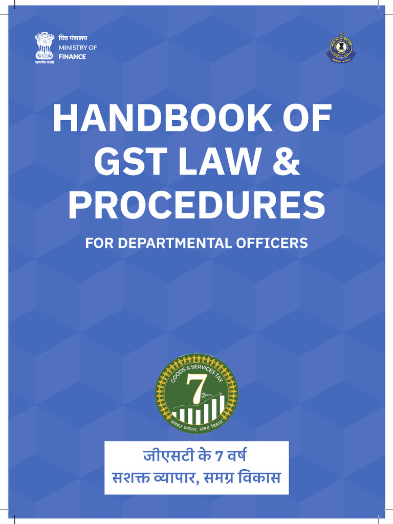 Comprehensive GST Handbook 2023 | PDF | Taxes | Excise