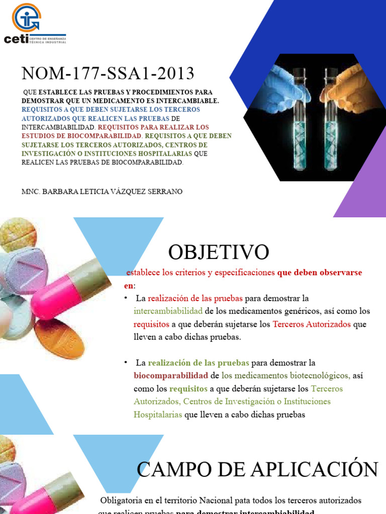 Nom 177 Ssa1 2013 | PDF | Medicamentos con receta | Farmacia