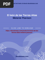 Instant Download El León de Las Tierras Altas Melanie Pearson PDF All Chapter