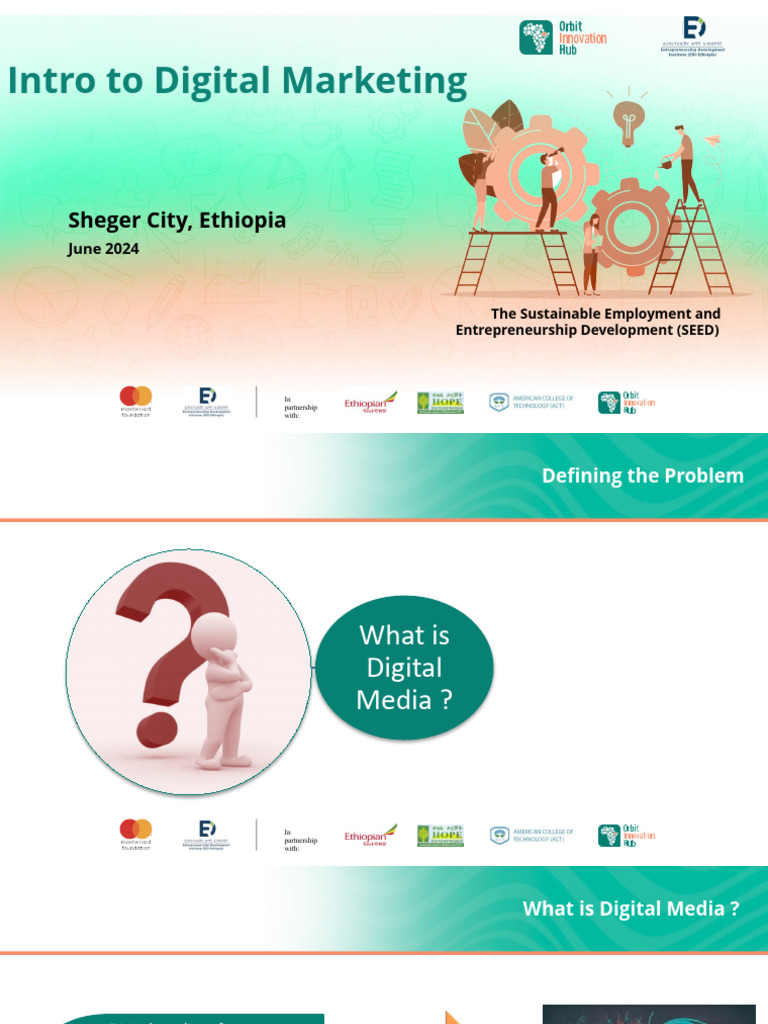 Digital Marketing and Social Media Marketing | PDF | Digital Marketing ...