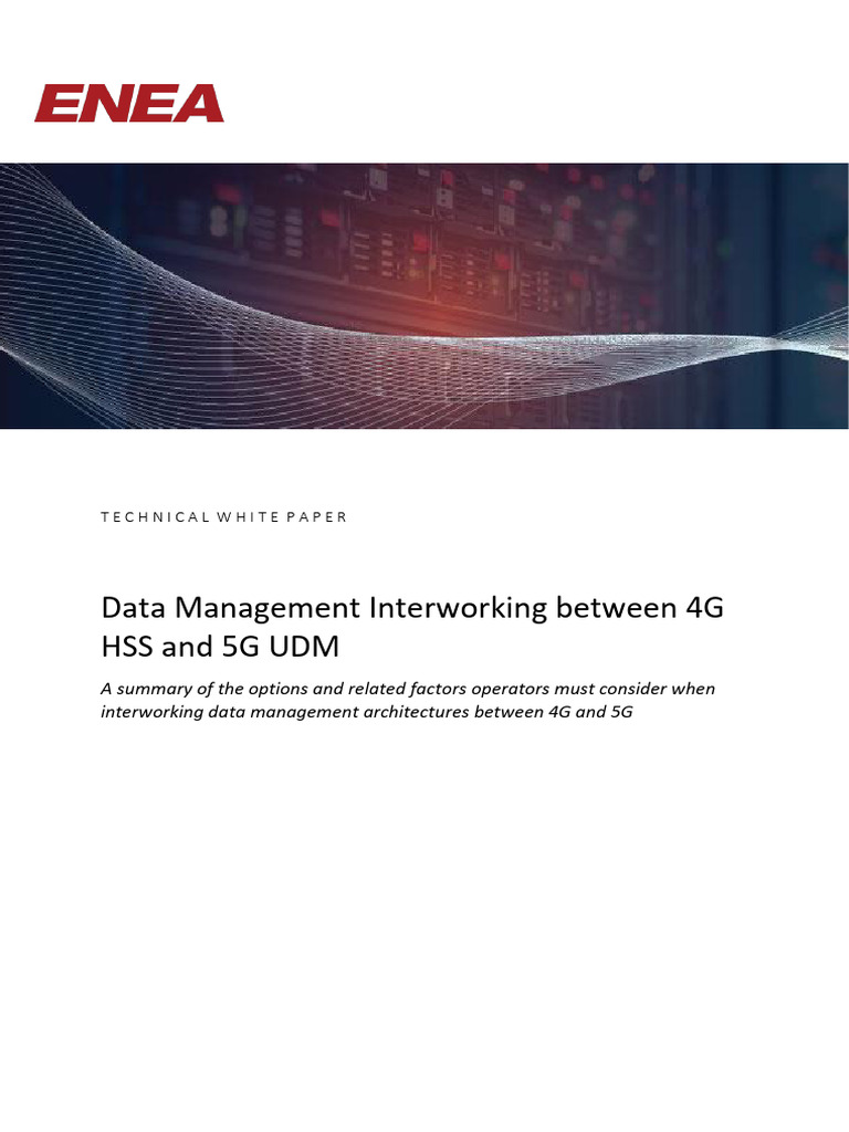 Interworkingwhitepaper | PDF | Ip Multimedia Subsystem | 4 G