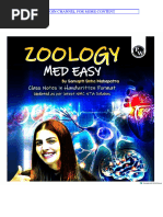 Zoology Med Easy by Samapti Mam | PDF