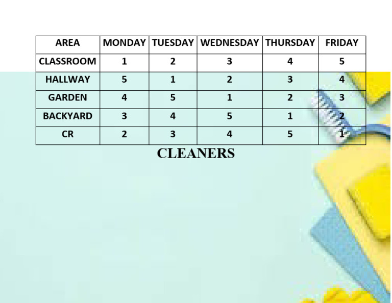 CLEANERS | PDF