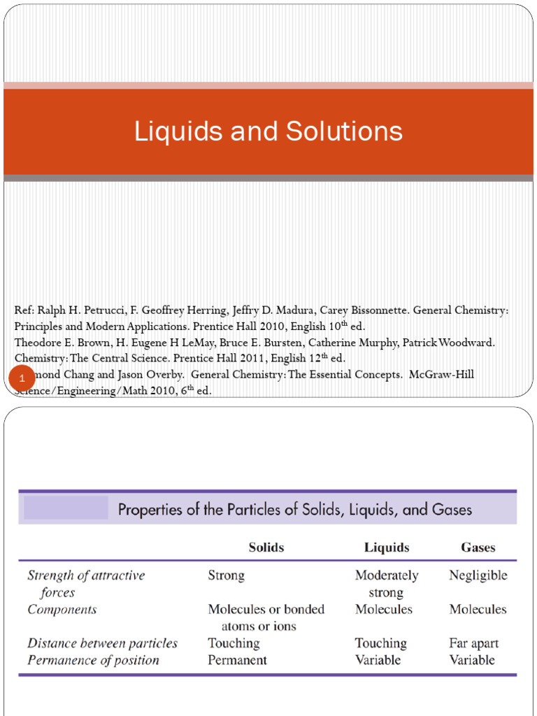 Ch5-1 Aqueous Solution | PDF | Science & Mathematics