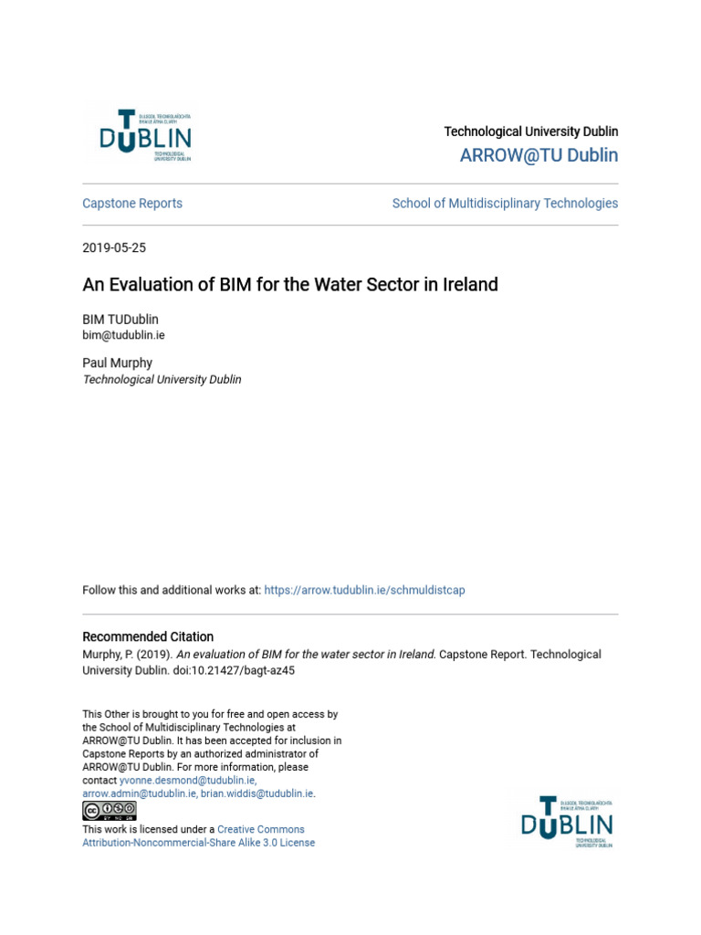 BIM Adoption in Ireland's Water Sector | PDF | Building Information ...