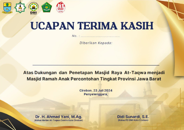 Ucapan Terima Kasih Pdf Pdf
