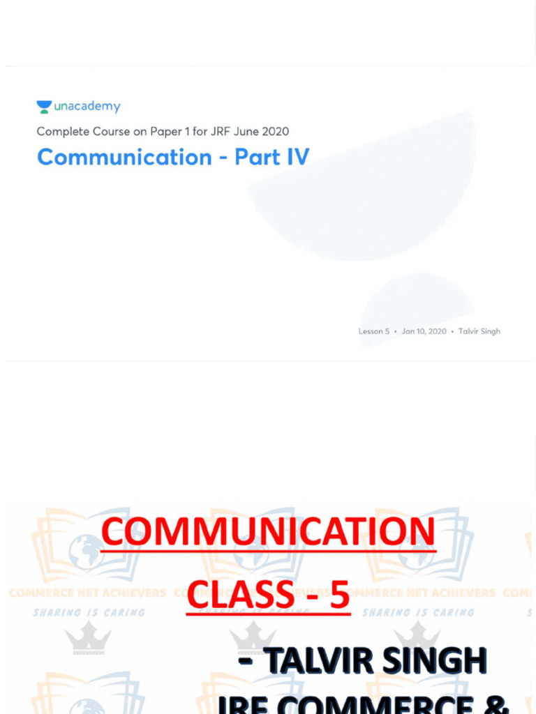 Communication+ +Part+IV | PDF