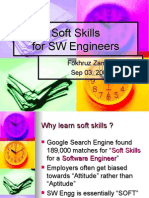Soft Skills For SW Engineers