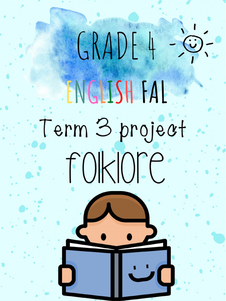 Grade 4 Term 3 English Project Guide | PDF | Proofreading | Human ...
