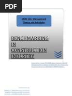 Bench Marking Report