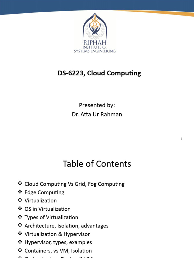 Cloud Computing and Virtualization Overview | PDF | Virtualization ...