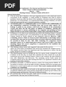 CBSE CLASS 12 Business Studies Answer Key Set 3 66-2-3