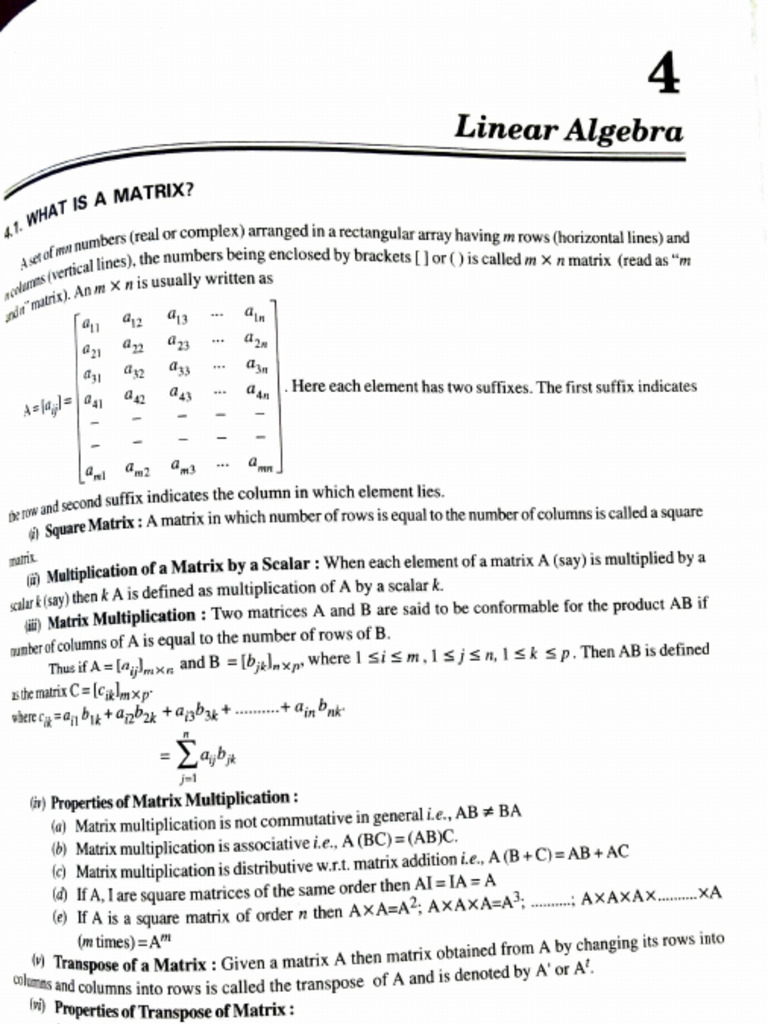 Matrix | PDF