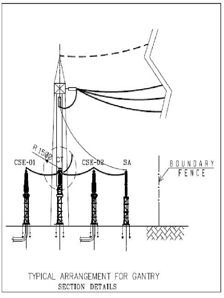 Typical Arrangement For Gantry - Umm | PDF