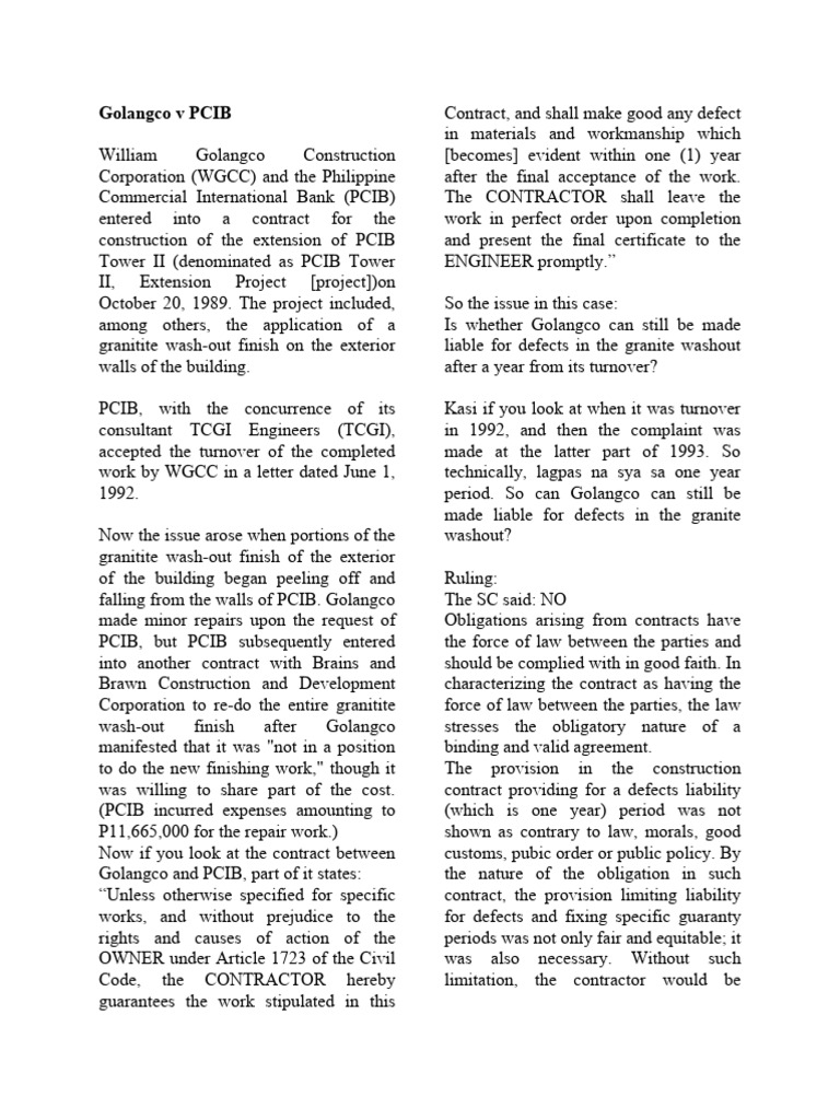 Article 1305 1320 Part 2 | PDF | Lease | Interest