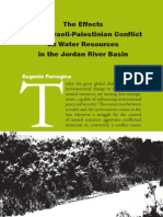 The Effects of The Israeli-Palestinian Conflict On Water Resources in The Jordan River Basin