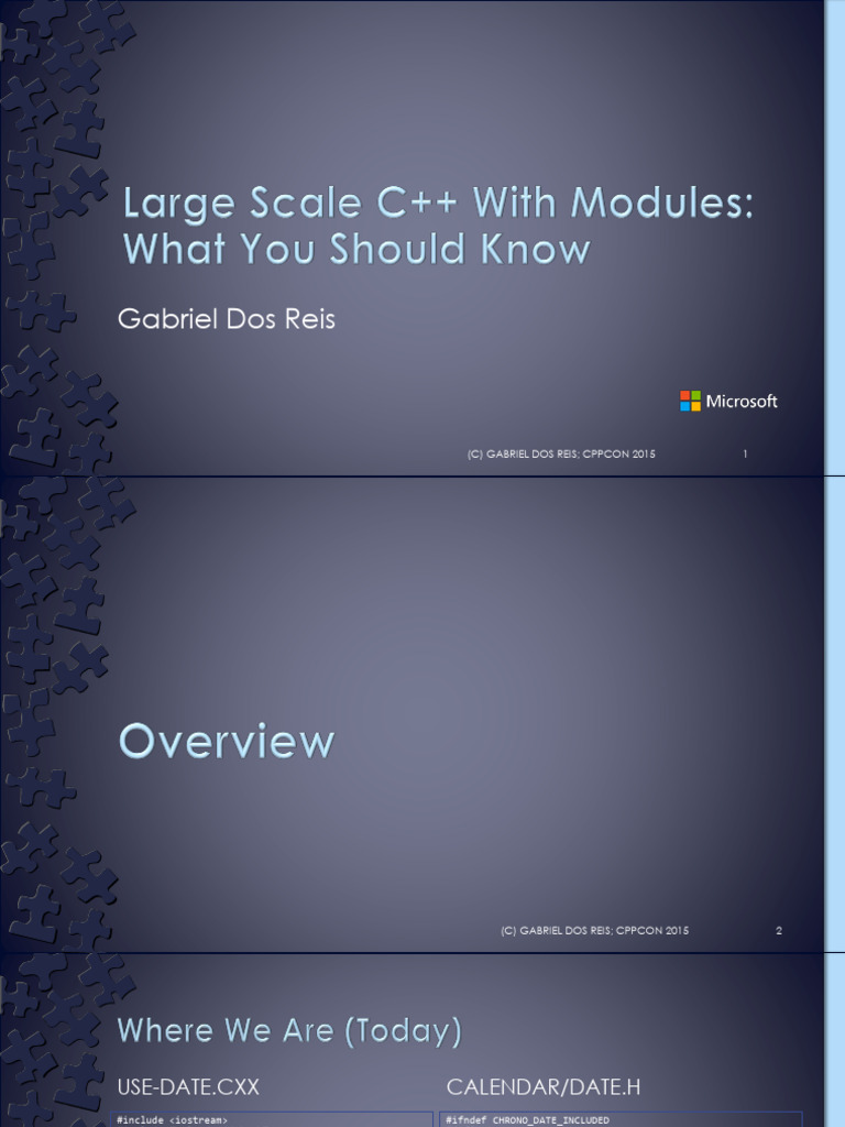 C++ Module System Overview | PDF | C++ | Namespace