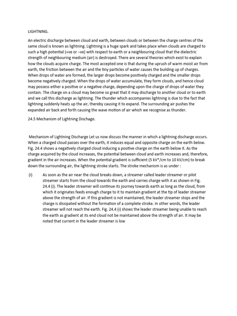 Lightning (BS) | PDF | Lightning | Insulator (Electricity)