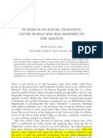 CALAVIA SAEZ, O. - In Search of Ritual - Tradition, Outer World and Bad Manners in Amazon