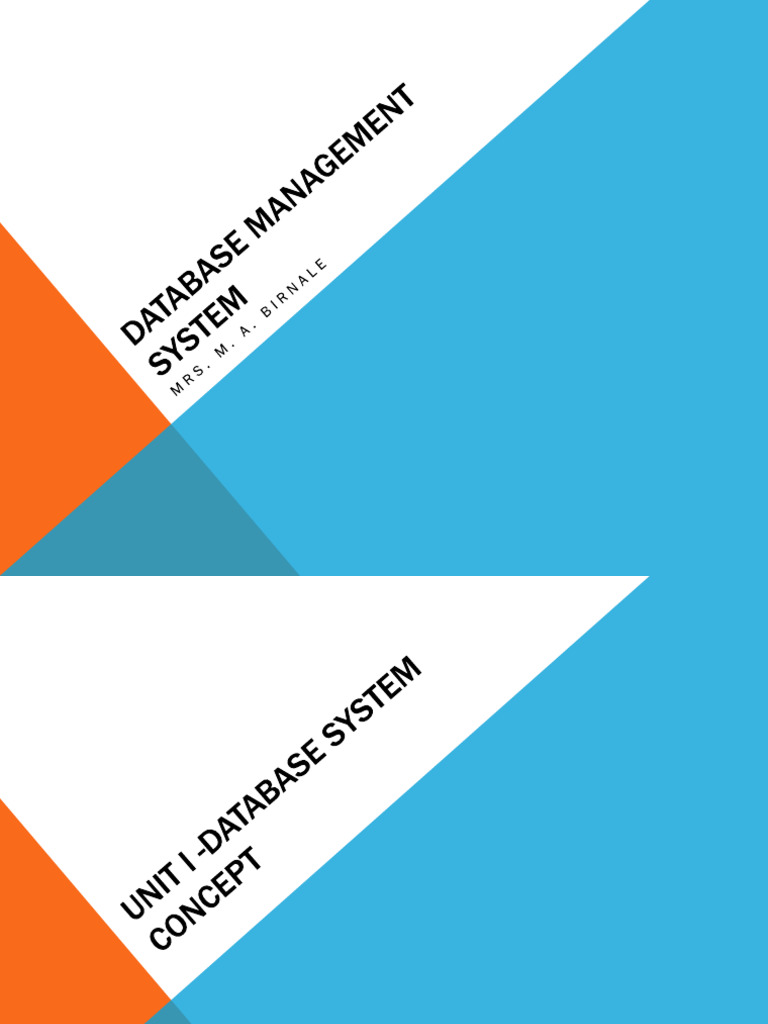 Data Abstraction in DBMS Overview | PDF
