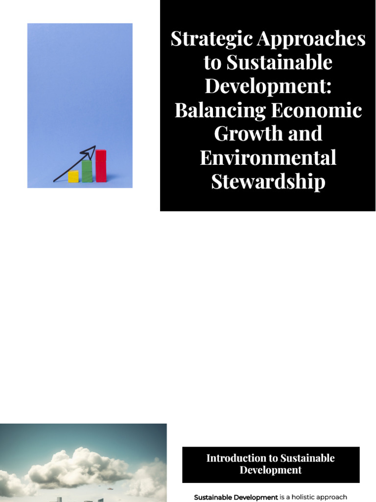 Slidesgo Strategic Approaches To Sustainable Development Balancing ...