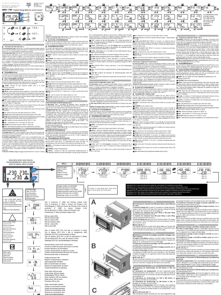 EM21 72V Installation Manual | PDF