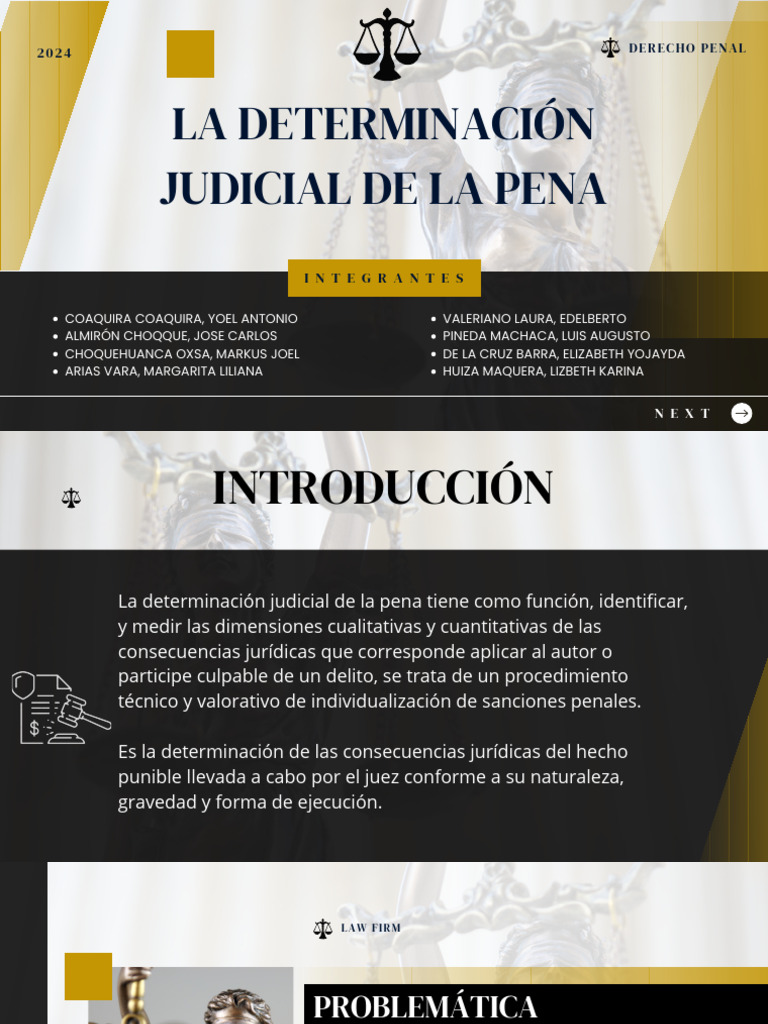 Determinación de La Pena | PDF | Castigos | Derecho penal