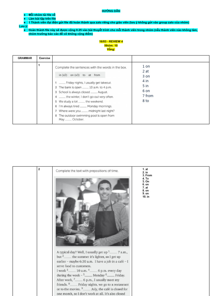 Week 4 Review | PDF