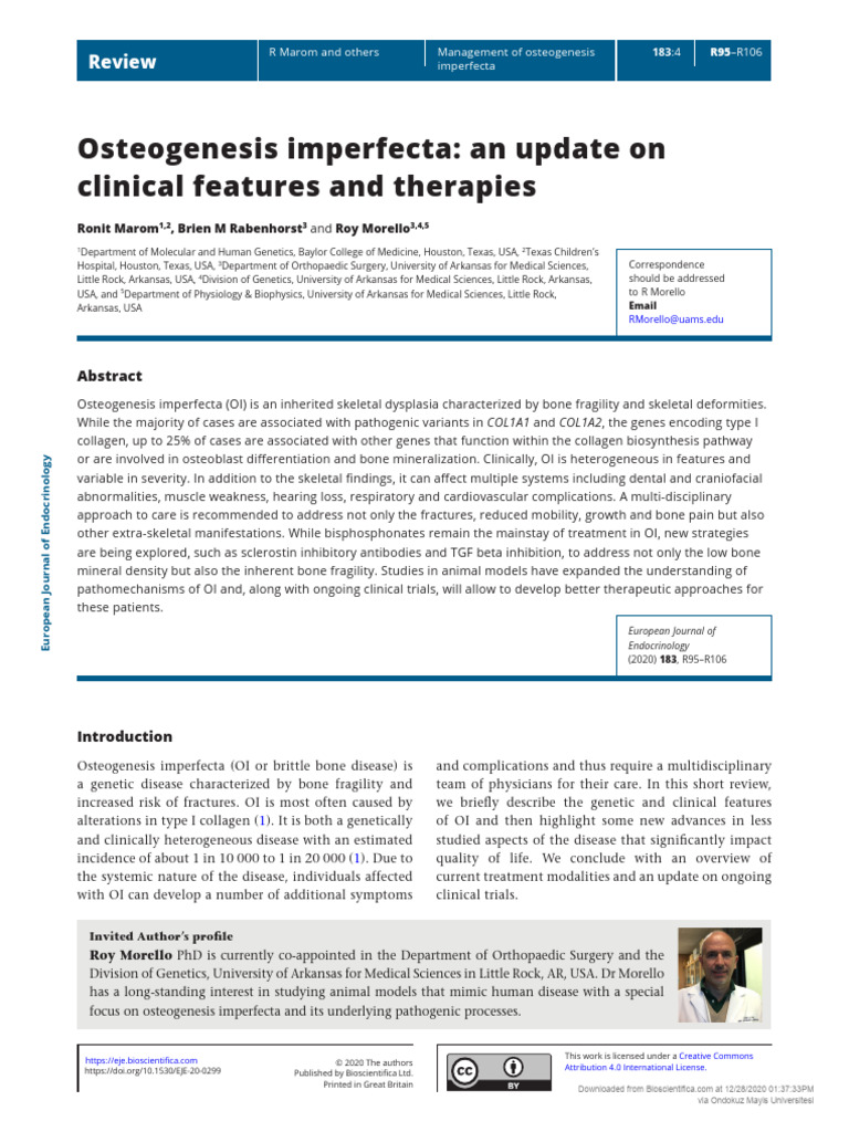 Osteogenesis Imperfecta Clinic – HHDES