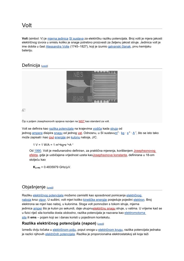Volt | PDF