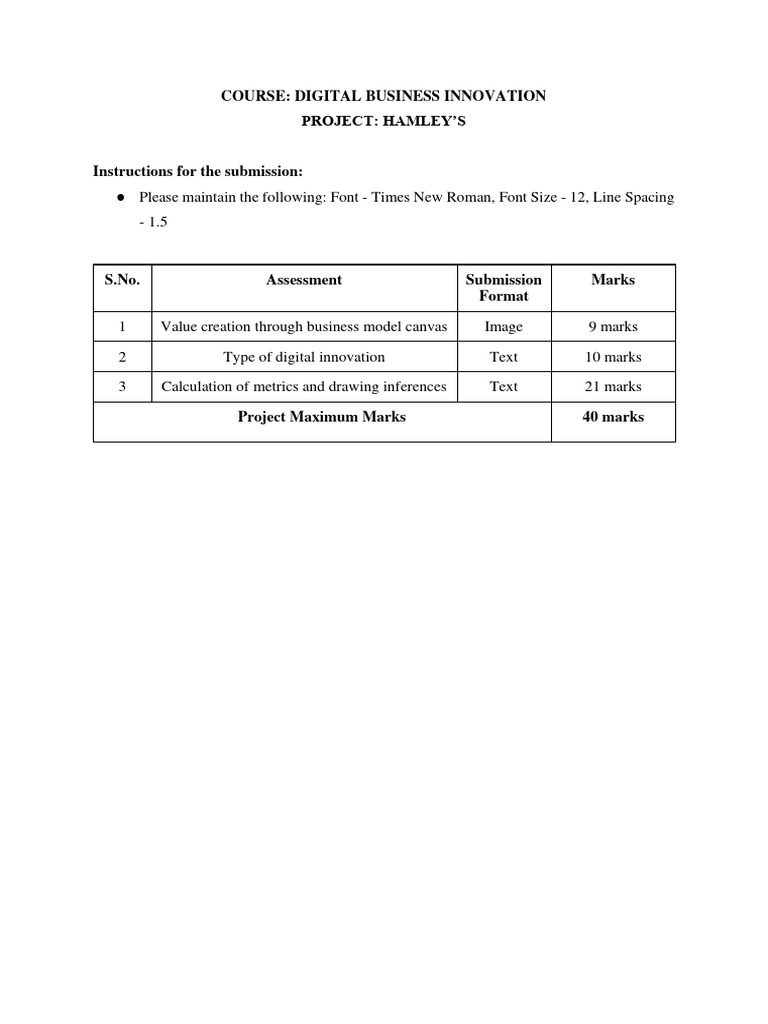 Digital Business Innovation | PDF | Business Model | Marketing